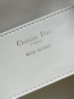 Dior Caro 白色羊皮背包小號PM-M6302：圖片 9