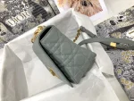 Dior Caro 灰色小牛皮包中號MM-M9242：圖片 4