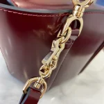 GUCCI Bamboo竹製開心果綠皮革手提包-805832：圖片 5