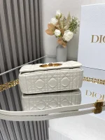Dior Caro 象牙小牛皮斜挎包小號PM-M9241：圖片 7