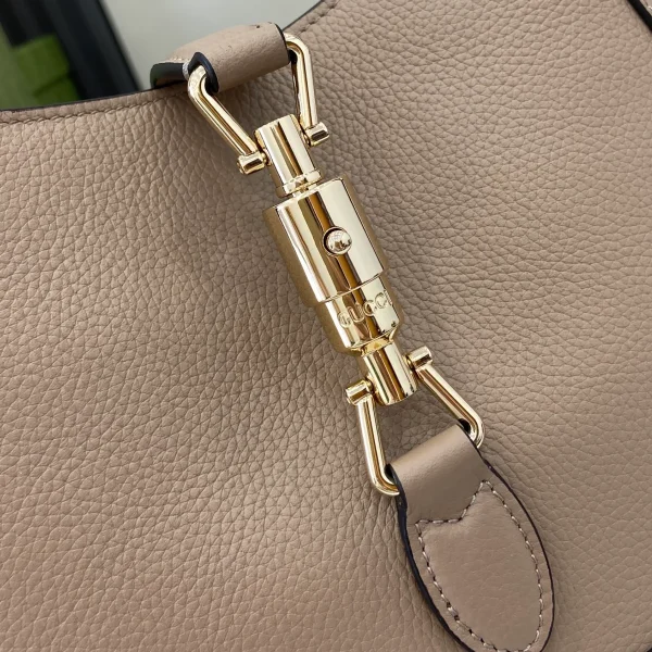 GUCCI Jackie 1961小號黑色皮革肩揹包-810232：圖片 5
