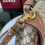 GUCCI Blondie中號黑色皮革手挽包-815716：圖片 7