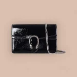 GUCCI Dionysus紅色漆皮斜背包-795368