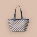 GUCCI Totissima小號米藍帆布托特包-788211