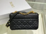 Dior Caro 黑色小牛皮斜挎包小號PM-M9241：圖片 6