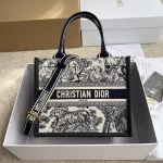 Dior Book 海軍藍托特包小號PM-M1325：圖片 2