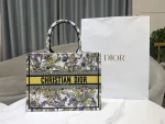 Dior Book 奶白托特包中號MM-M1296：圖片 2