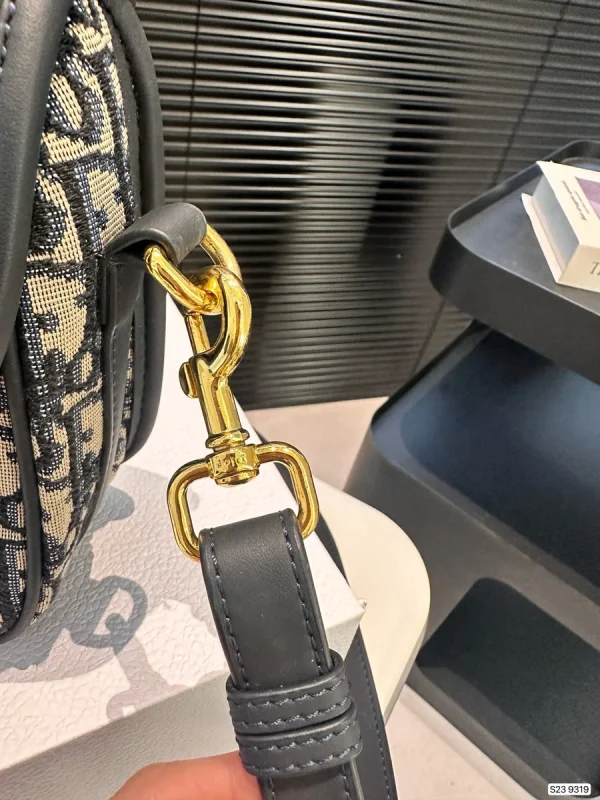Dior Bobby 藍色斜挎包中號MM-M9319：圖片 9