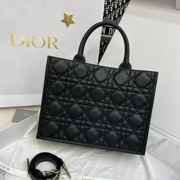 Dior Book 黑色托特包中號MM-M1324：圖片 4