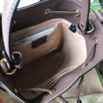 GUCCI Ophidia小號米棕帆布水桶包-550621：圖片 9
