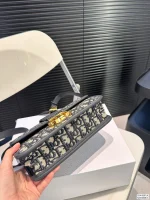 Dior 30 Montaigne 藍色單肩包中號MM-M9208：圖片 5