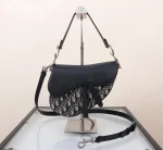 Dior Saddle 藍色單肩包中號MM-M0455：圖片 2