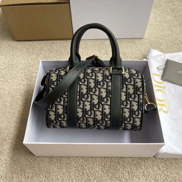 Dior Groove 藍色皮革包小號PM-M1364：圖片 8