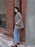GUCCI Dionysus狄俄尼索斯黑色皮革斜揹包-476432：圖片 4