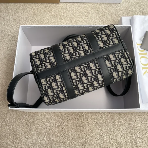 Dior Groove 藍色斜挎包中號MM-M1365：圖片 9