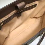 GUCCI Ophidia中號藍米帆布托特包-631685：圖片 9