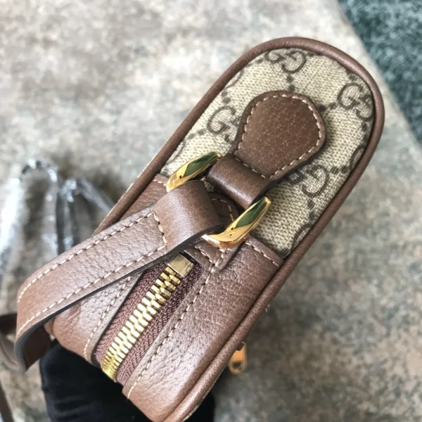GUCCI Ophidia米白斜背包-517350：圖片 8