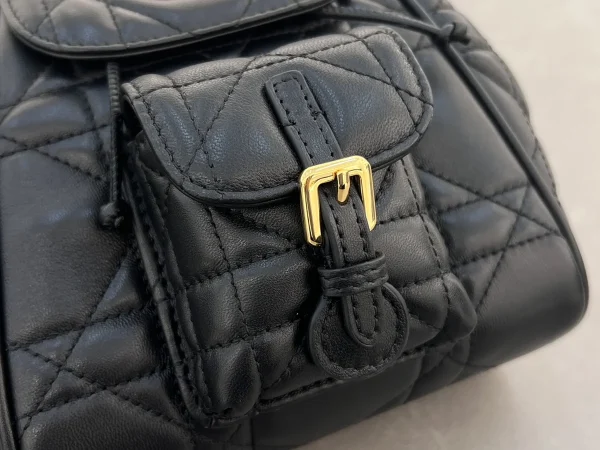 Dior Caro 黑色後背包小號PM-M6302：圖片 7