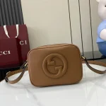 GUCCI Blondie迷你黑色皮革-820429：圖片 2