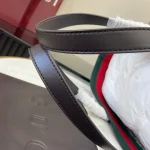 GUCCI Totissima中號黑色帆布托特包-788203：圖片 8
