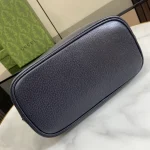 GUCCI Ophidia小號藍米帆布水桶包-781402：圖片 5