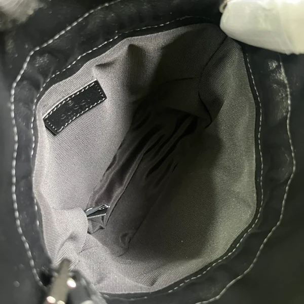 GUCCI Gucci Blondie迷你金色金屬水桶包-760313：圖片 8