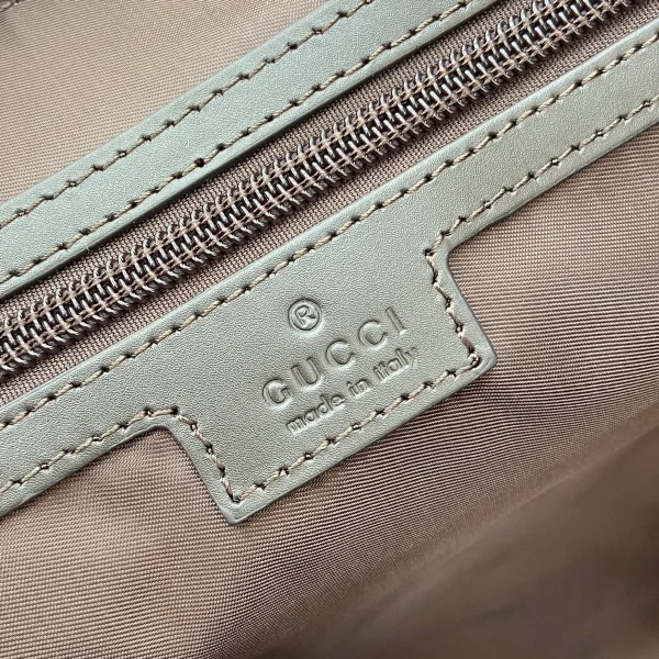 GUCCI Original GG大號米棕帆布托特包-802166：圖片 12