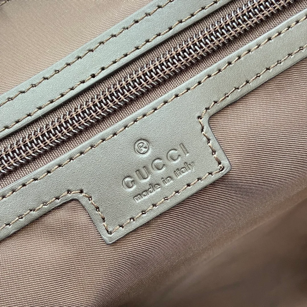 GUCCI Original GG大號米棕帆布托特包-802166 12 GUCCI Original GG大號米棕帆布托特包-802166