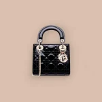 Dior Lady mini 黑色斜挎包mini-M0505