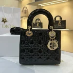 Dior Lady 黑色小牛皮包小號PM-M0531：圖片 2