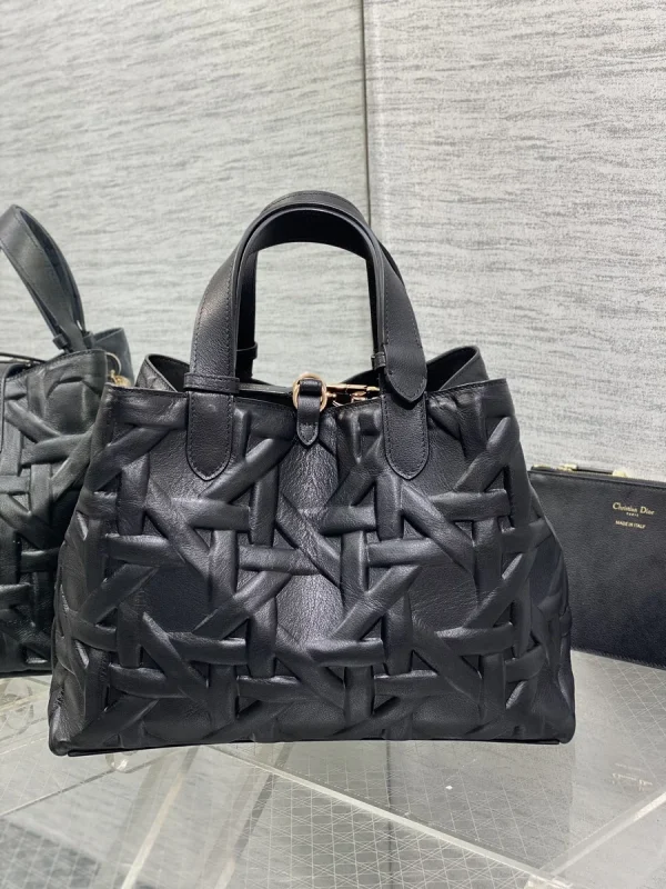 Dior Toujours 黑色托特包中號MM-M2821：圖片 3