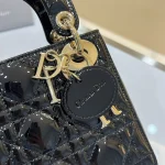 Dior Lady mini 黑色單肩包mini-M0505：圖片 7