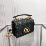 Dior Jolie mini 黑色小牛皮斜挎包-M9272：圖片 3