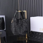 Dior Toujours 黑色單肩包中號MM-M2821：圖片 4