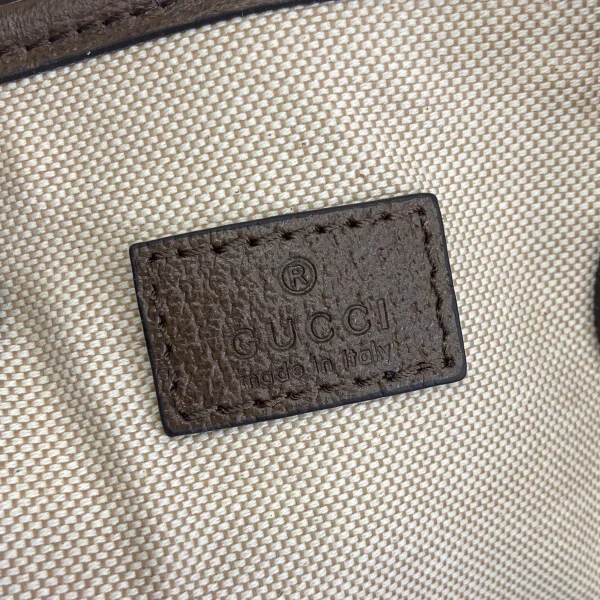 GUCCI Ophidia中號米白帆布手提包-765043：圖片 10