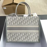 Dior Book 灰色托特包中號MM-M1324：圖片 4
