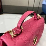 GUCCI GG Milano迷你白色皮革斜揹包-806017：圖片 7