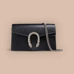 GUCCI Dionysus灰褐帆布斜挎包-476432