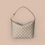 GUCCI Ophidia迷你米棕帆布肩揹包-795170