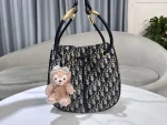 Dior Nolita 藍色斜背包中號MM-M2312：圖片 15