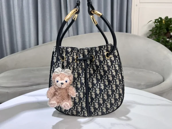Dior Nolita 藍色斜背包中號MM-M2312：圖片 15
