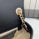 GUCCI Blondie黑色皮革肩揹包-815711：圖片 11