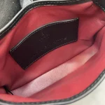 GUCCI Jackie Notte黑色漆皮肩揹包-782889：圖片 9