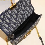 Dior 30 Montaigne 藍色單肩包小號PM-Monta：圖片 16