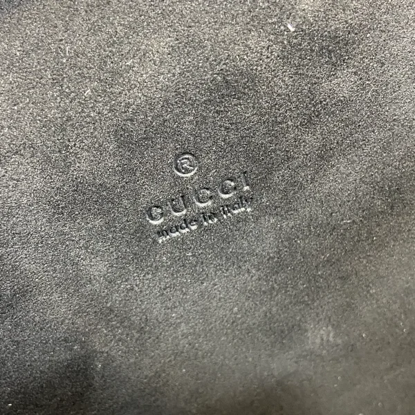 GUCCI Dionysus中號黑漆皮斜挎包-795007：圖片 10