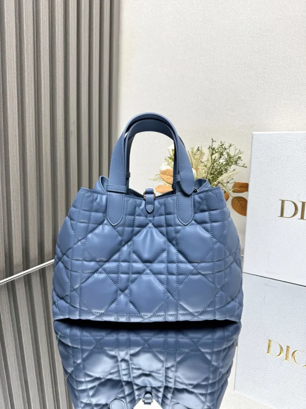 Dior Toujours 藍色小牛皮肩背包中號MM-M2821：圖片 6