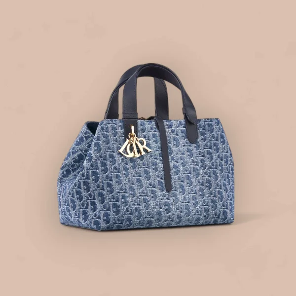 Dior Toujours 藍色丹寧托特包中號MM-M2821
