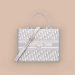 Dior Book 灰色托特包中號MM-M1324