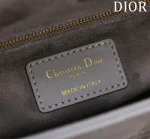 Dior Lady 雲灰羊皮斜挎包小號PM-M0538：圖片 9