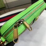 GUCCI Ophidia米棕帆布斜揹包-699439：圖片 8